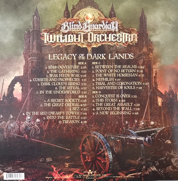 LP X2 Blind Guardian Twilight Orchestra - Legacy Of The Dark Lands