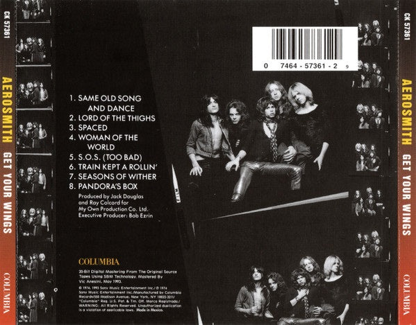 CD Aerosmith – Get Your Wings