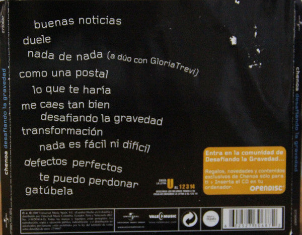 CD Chenoa – Desafiando La Gravedad