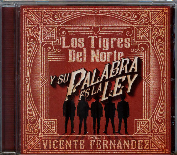 CD Los Tigres Del Norte ‎– Y Su Palabra Es La Ley: Homenaje A Vicente Fernández