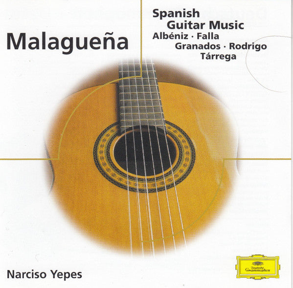 CD Narciso Yepes – Malagueña · Spanish Guitar Music