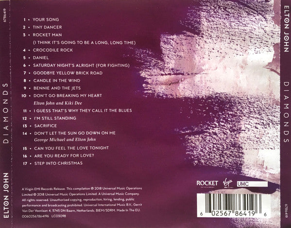 CD Elton John – Diamonds