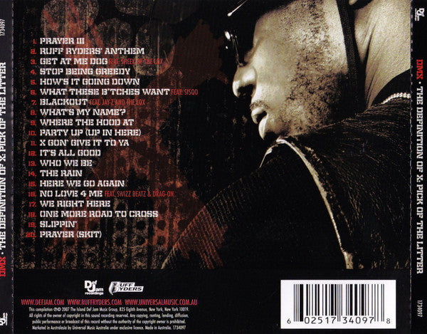 CD DMX - The Definition Of X: Pick Of The Litter