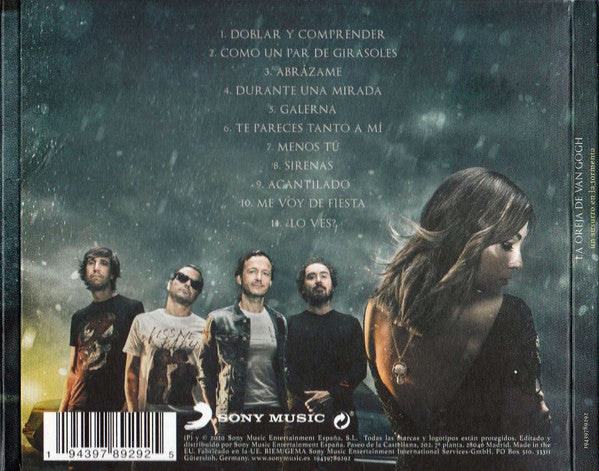 CD La Oreja De Van Gogh - Un Susurro En La Tormenta