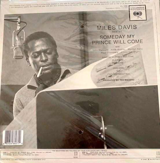 LP Miles Davis Sextet* – Someday My Prince Will Come
