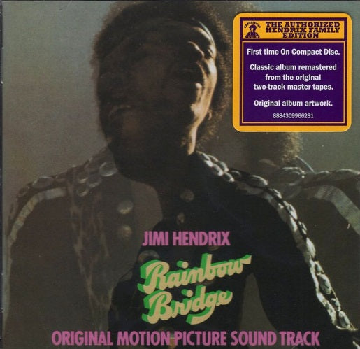 CD  Jimi Hendrix – Rainbow Bridge - Original Motion Picture Sound Track