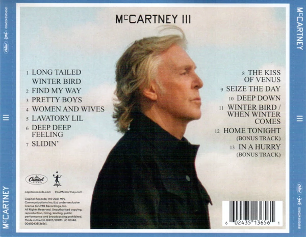 CD Paul McCartney – McCartney III