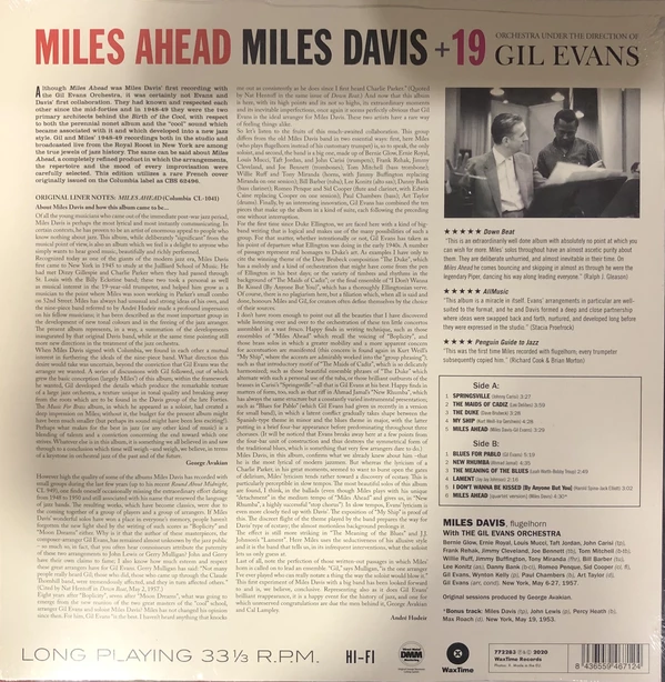 LP Miles Davis – Miles Ahead