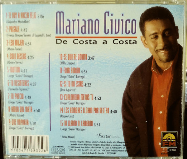 CD Mariano Civico - De Costa A Costa