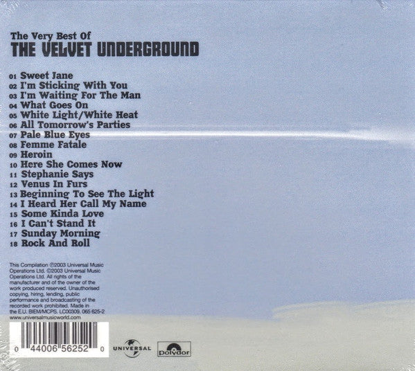 CD The Velvet Underground – The Very Best Of