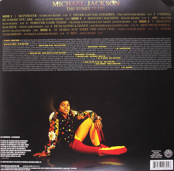 LP MICHAEL JACKSON THE REMIX SUITE