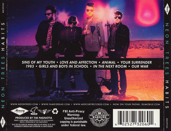 CD Neon Trees – Habits