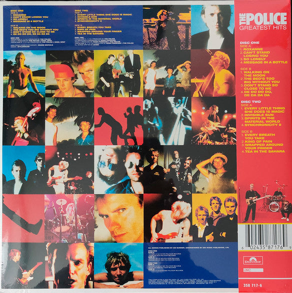 LP X2 The Police – Greatest Hits