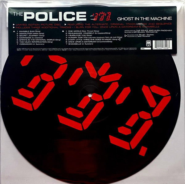 LP The Police – Ghost In The Machine