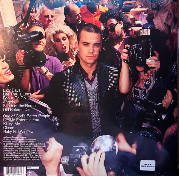 LP Robbie Williams – Life Thru A Lens