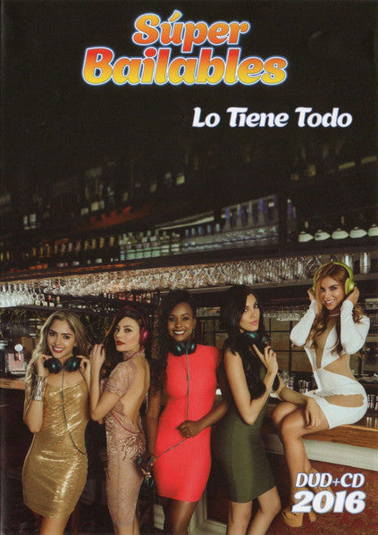 CD + DVD - Súper Bailables 2016 Lo Tiene Todo
