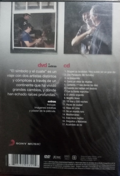 DVD+CD El Simbolo Y El Cuate - Serrat Sabina