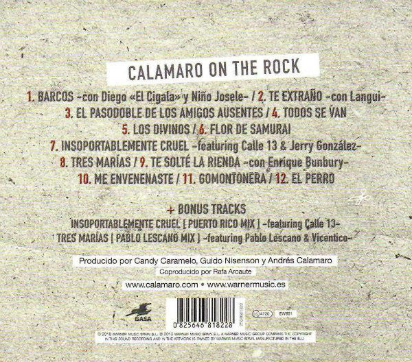 CD x2 Andres Calamaro - On The Rock