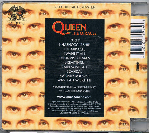 CD Queen – The Miracle