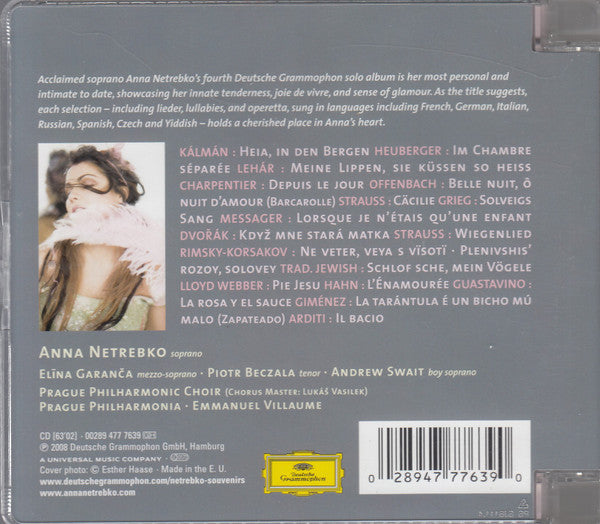 CD Anna Netrebko – Souvenirs
