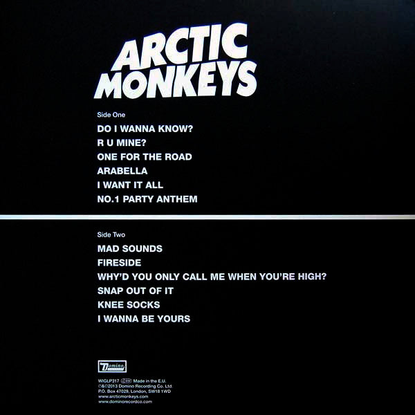 LP Arctic Monkeys – AM