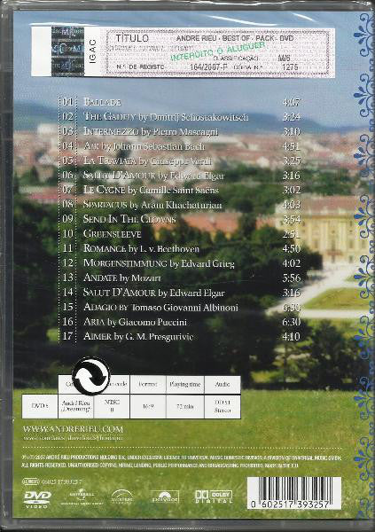 DVD André Rieu – Dreaming