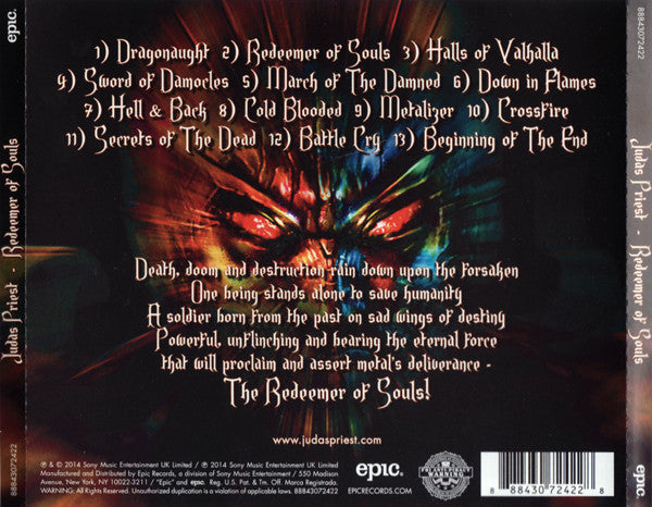 CD Judas Priest – Redeemer Of Souls