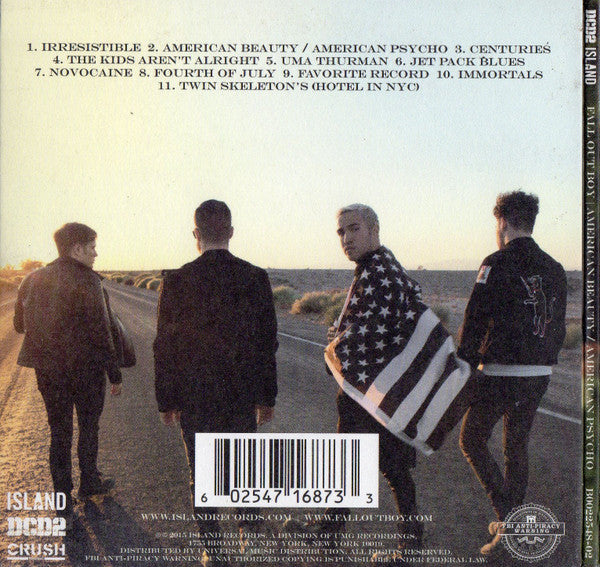 CD Fall Out Boy – American Beauty / American Psycho