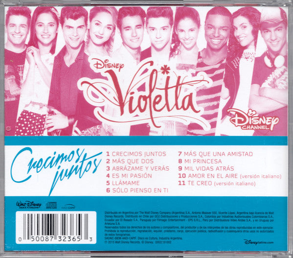 CD Violetta – Crecimos Juntos