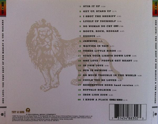 CD Bob Marley & The Wailers – One Love: The Very Best Of