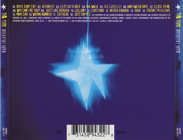 CD The Cure – Greatest Hits