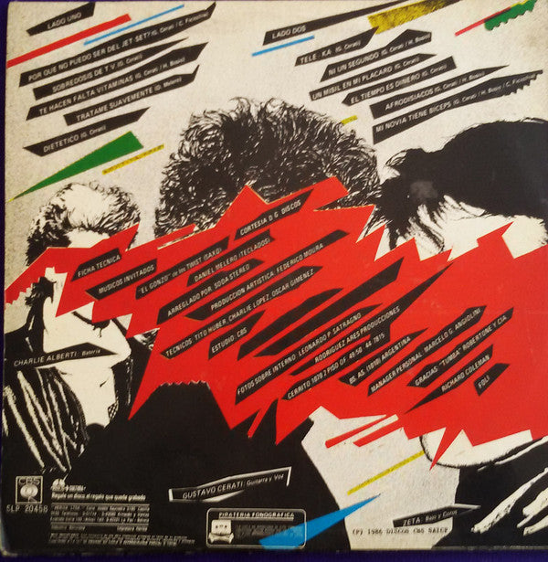 LP SODA STEREO - SODA STEREO