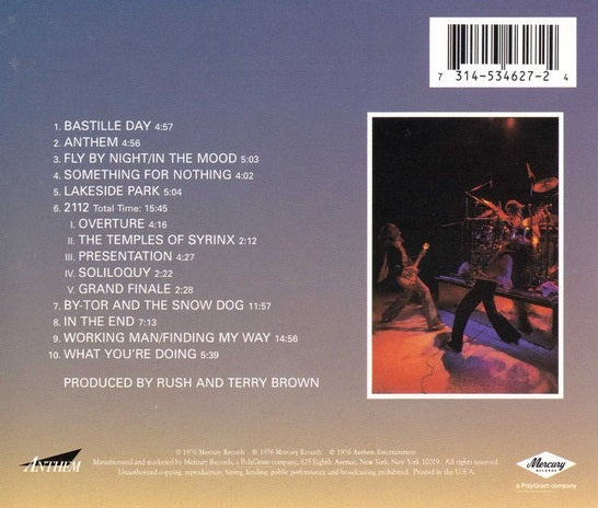 CD Rush - All The Worlds Stage