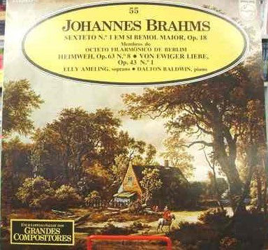 LP Johannes Brahms Sexteto Nº 1 En Si Bemol Mayor, Opus 18