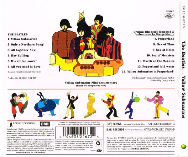 CD The Beatles – Yellow Submarine