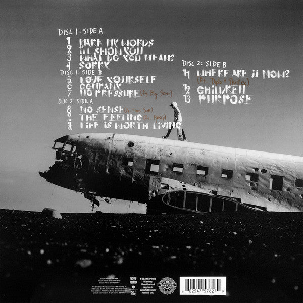 LP x2 Justin Bieber – Purpose