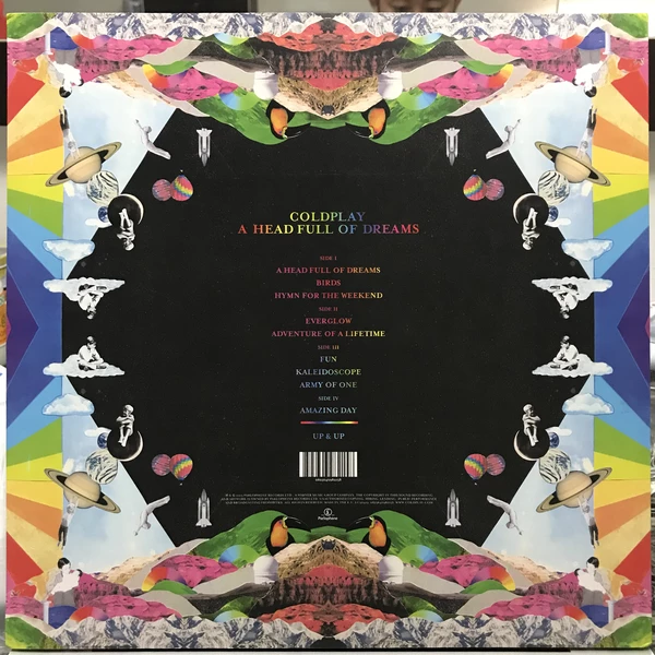 LP X2 Coldplay – A Head Full Of Dreams