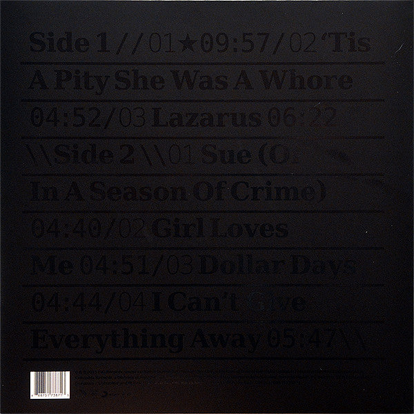 LP David Bowie – ★ (Blackstar)