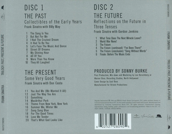 CDX2 Frank Sinatra – Trilogy: Past, Present & Future