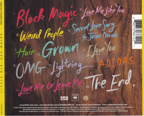 CD Little Mix – Get Weird