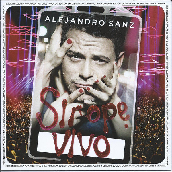 CD+DVD ALEJANDRO SANZ SIROPE EN VIVO