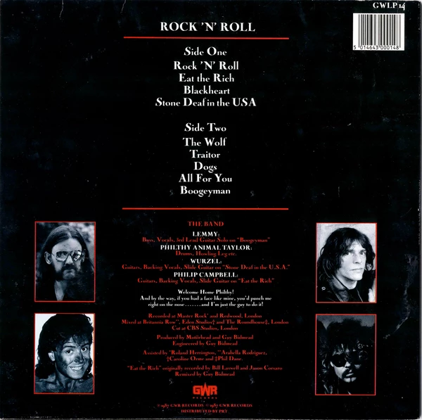 LP Motorhead – Rock 'N' Roll