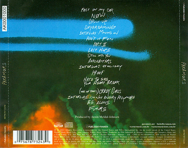 CD Paramore – Paramore