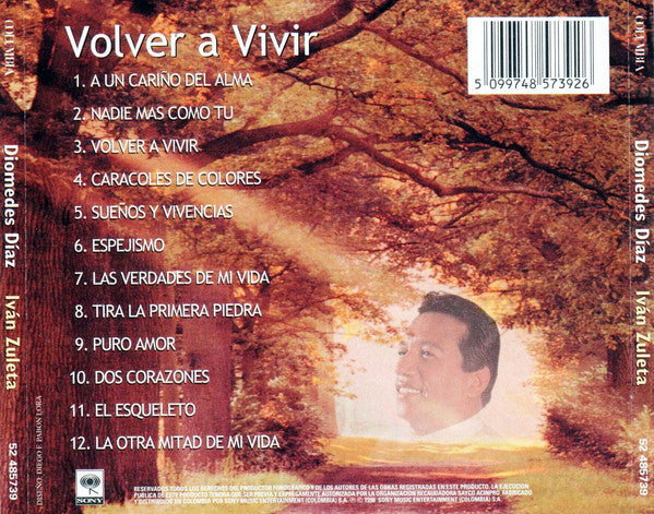 CD Diomedes Díaz E Iván Zuleta - Volver A Vivir
