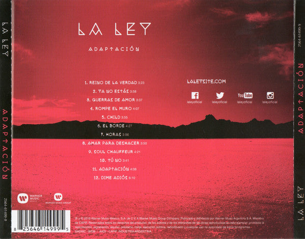 CD La Ley - Adaptación