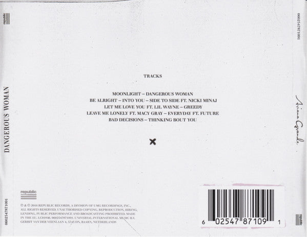 CD Ariana Grande - Dangerous Woman