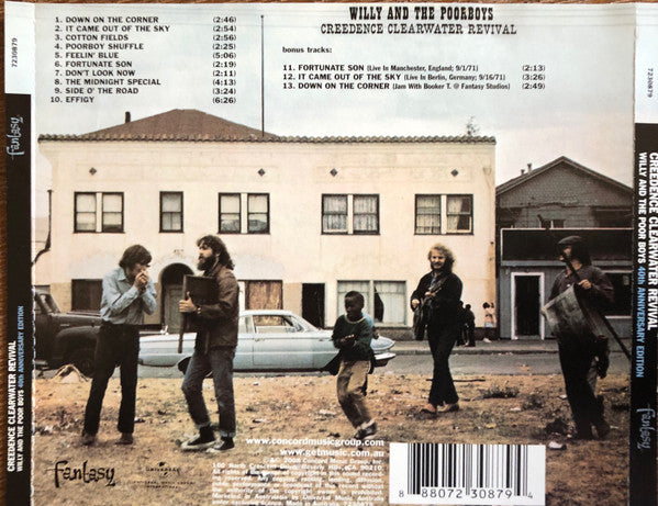 CD Creedence Clearwater Revival – Willy And The Poor Boys