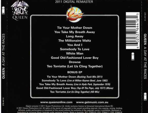 CDX2 Queen – A Day At The Races