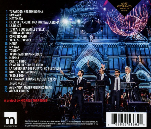 CD Il Volo (2) With Placido Domingo – Notte Magica - A Tribute To The Three Tenors