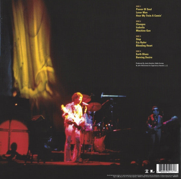 LP Jimi Hendrix – Machine Gun: The Fillmore East First Show 12/31/1969